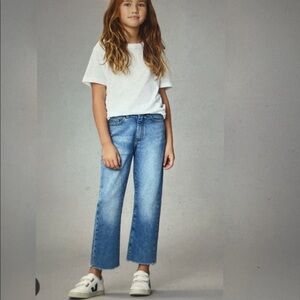 DL 1961 girls Emie high rise straight jeans sz 10
